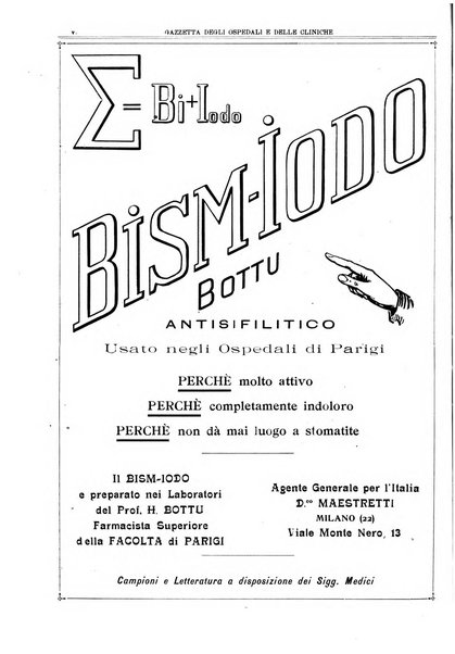 Gazzetta degli ospedali e delle cliniche