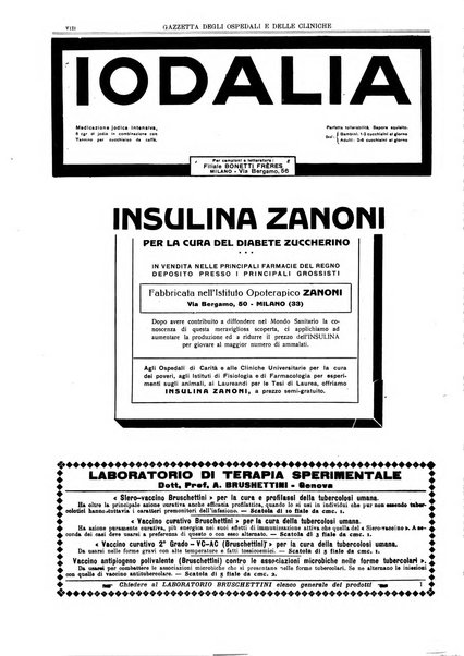 Gazzetta degli ospedali e delle cliniche