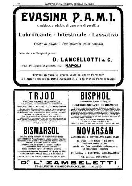 Gazzetta degli ospedali e delle cliniche