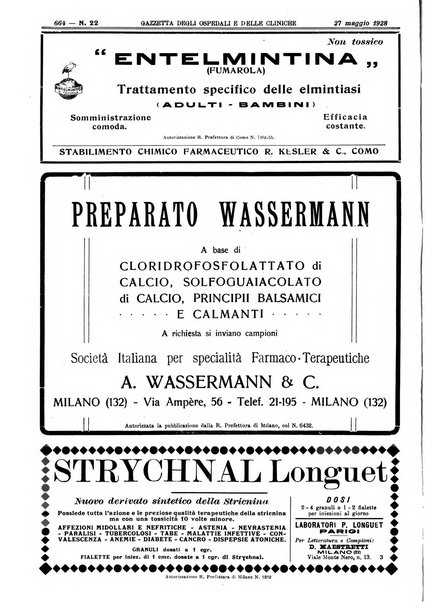 Gazzetta degli ospedali e delle cliniche