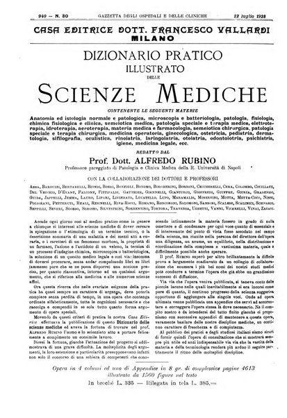 Gazzetta degli ospedali e delle cliniche