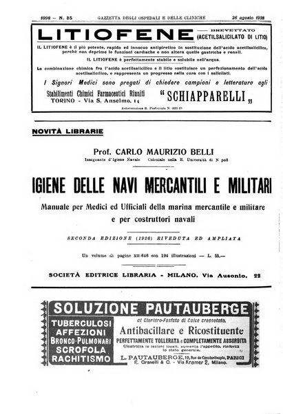 Gazzetta degli ospedali e delle cliniche