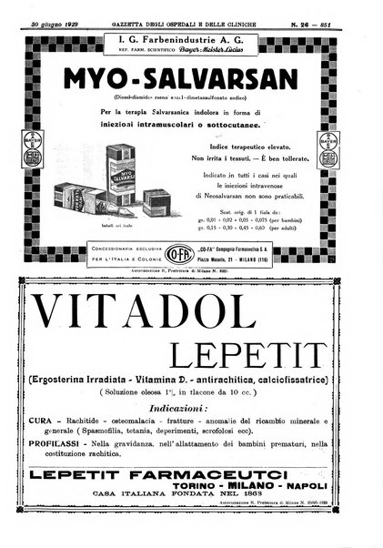 Gazzetta degli ospedali e delle cliniche