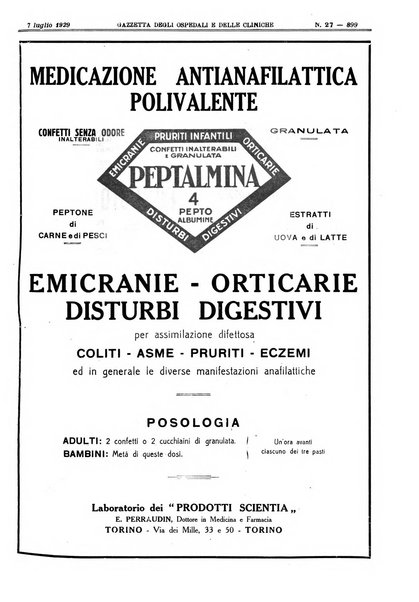 Gazzetta degli ospedali e delle cliniche