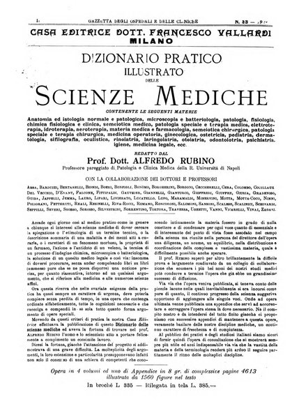 Gazzetta degli ospedali e delle cliniche