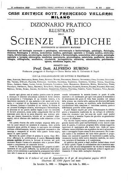 Gazzetta degli ospedali e delle cliniche