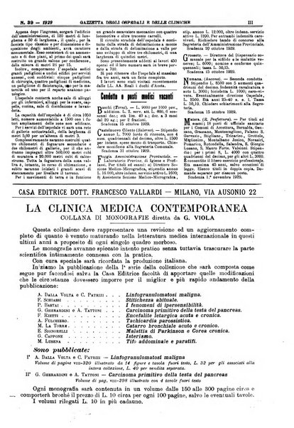 Gazzetta degli ospedali e delle cliniche