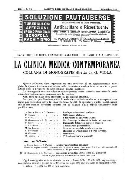 Gazzetta degli ospedali e delle cliniche