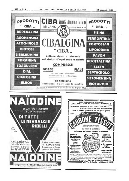 Gazzetta degli ospedali e delle cliniche