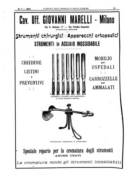 Gazzetta degli ospedali e delle cliniche