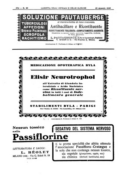 Gazzetta degli ospedali e delle cliniche