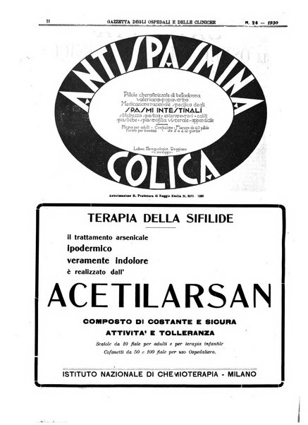 Gazzetta degli ospedali e delle cliniche