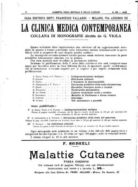 Gazzetta degli ospedali e delle cliniche