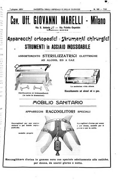 Gazzetta degli ospedali e delle cliniche