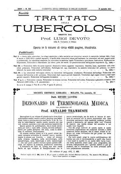 Gazzetta degli ospedali e delle cliniche