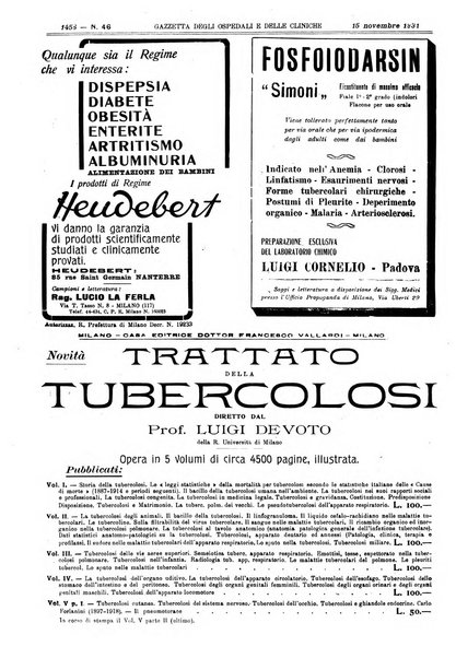 Gazzetta degli ospedali e delle cliniche