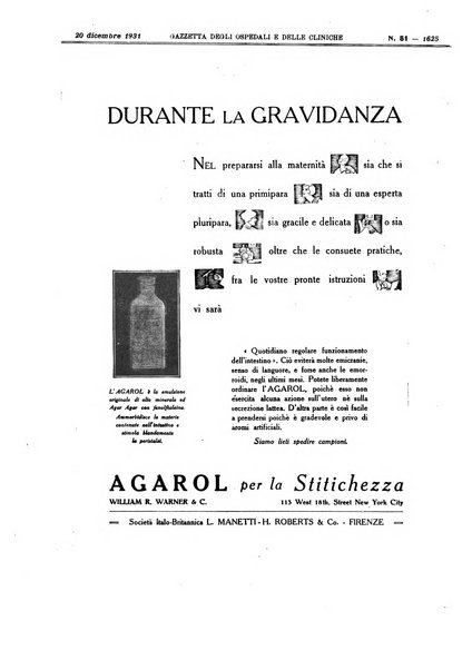 Gazzetta degli ospedali e delle cliniche