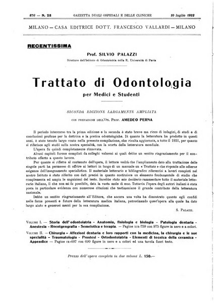 Gazzetta degli ospedali e delle cliniche