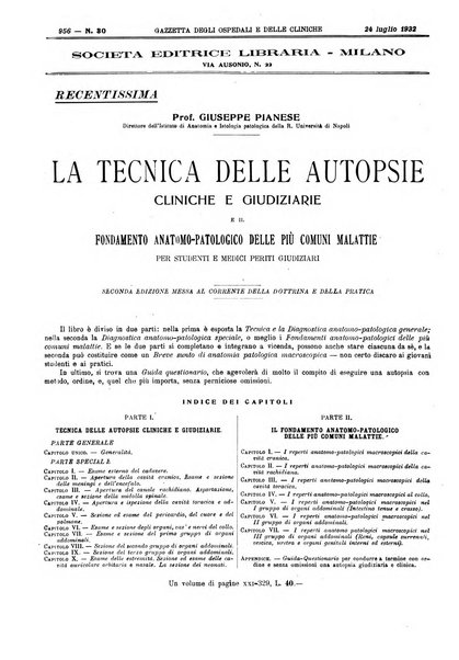 Gazzetta degli ospedali e delle cliniche