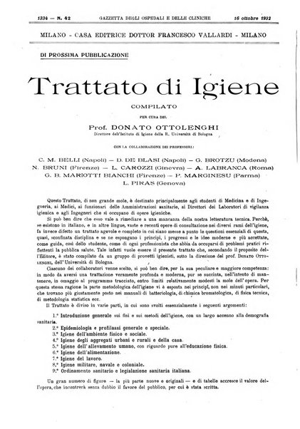 Gazzetta degli ospedali e delle cliniche