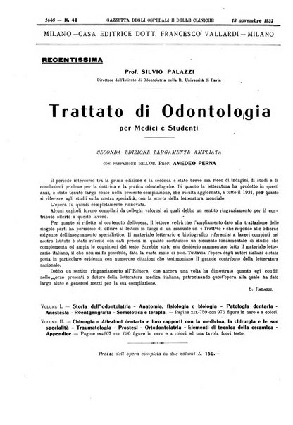 Gazzetta degli ospedali e delle cliniche