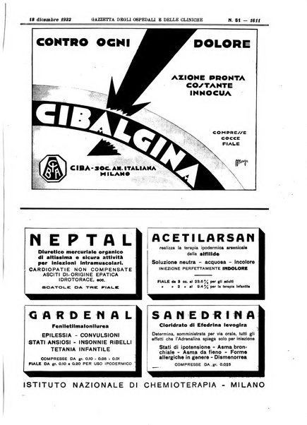 Gazzetta degli ospedali e delle cliniche