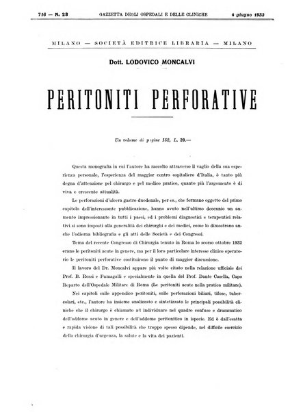 Gazzetta degli ospedali e delle cliniche