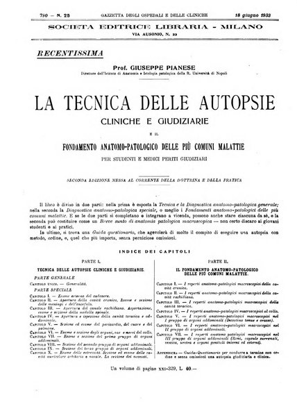 Gazzetta degli ospedali e delle cliniche