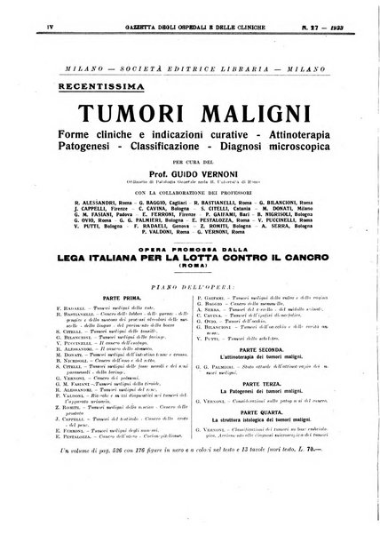 Gazzetta degli ospedali e delle cliniche