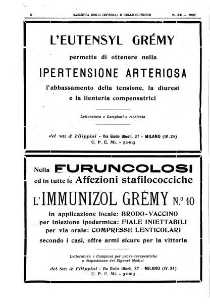 Gazzetta degli ospedali e delle cliniche