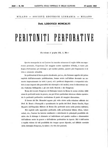 Gazzetta degli ospedali e delle cliniche