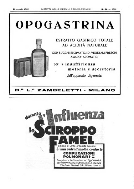 Gazzetta degli ospedali e delle cliniche