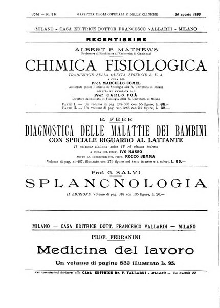 Gazzetta degli ospedali e delle cliniche