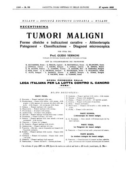 Gazzetta degli ospedali e delle cliniche