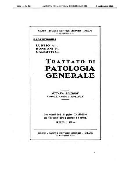 Gazzetta degli ospedali e delle cliniche