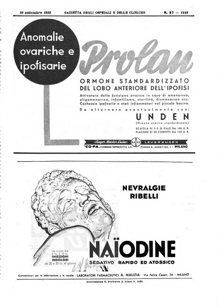 Gazzetta degli ospedali e delle cliniche