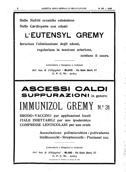 Gazzetta degli ospedali e delle cliniche