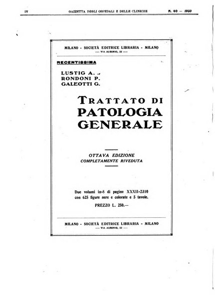 Gazzetta degli ospedali e delle cliniche