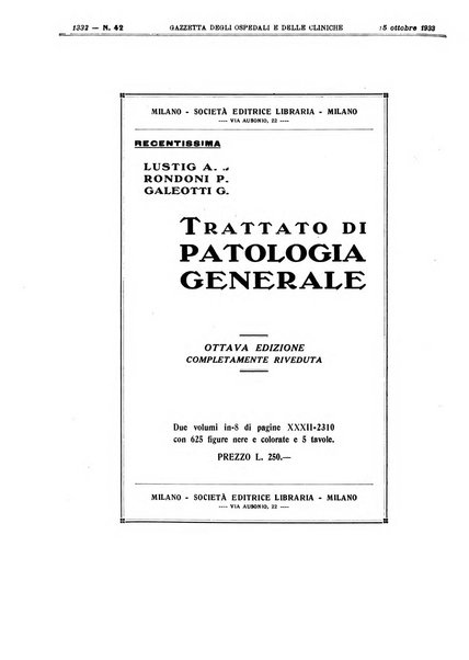 Gazzetta degli ospedali e delle cliniche