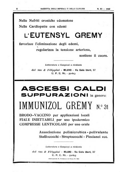 Gazzetta degli ospedali e delle cliniche