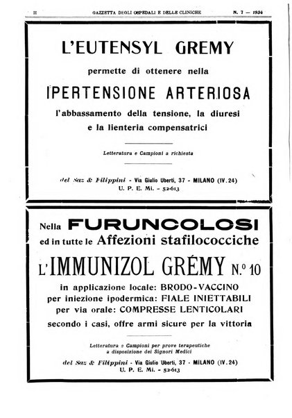 Gazzetta degli ospedali e delle cliniche