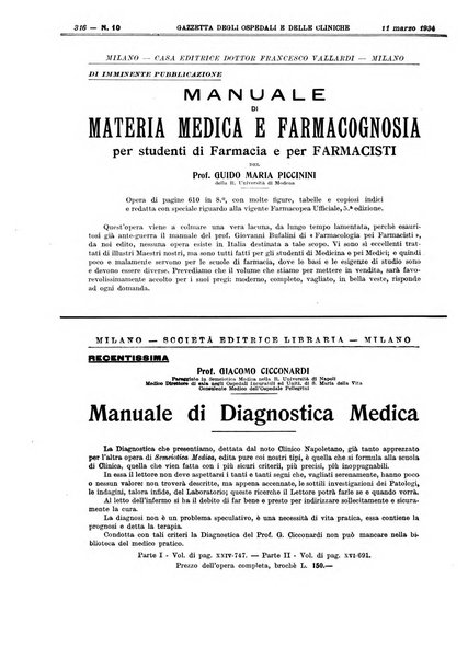 Gazzetta degli ospedali e delle cliniche