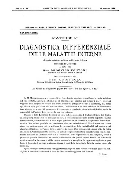 Gazzetta degli ospedali e delle cliniche