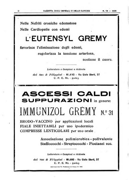 Gazzetta degli ospedali e delle cliniche