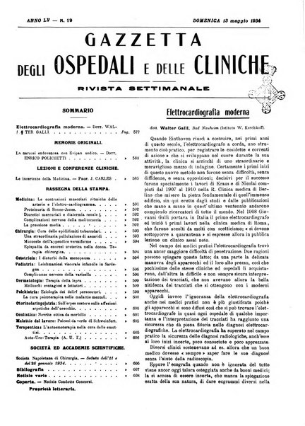 Gazzetta degli ospedali e delle cliniche