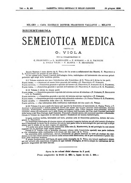 Gazzetta degli ospedali e delle cliniche