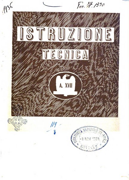 Istruzione tecnica rivista bimestrale dell'istruzione media tecnica