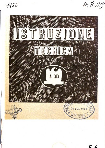 Istruzione tecnica rivista bimestrale dell'istruzione media tecnica