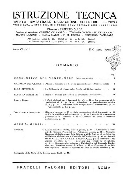 Istruzione tecnica rivista bimestrale dell'istruzione media tecnica