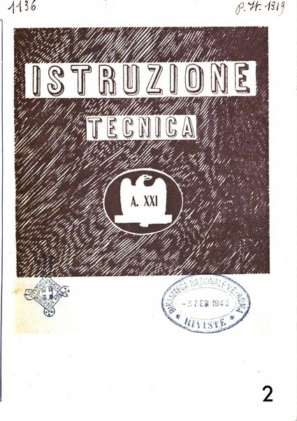 Istruzione tecnica rivista bimestrale dell'istruzione media tecnica